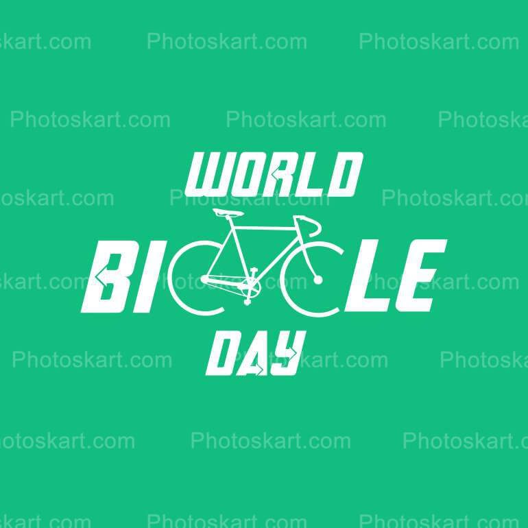 World Bicycle Day Creative Free Poster
