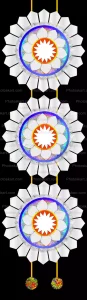 black-background-hanging-chandmala-vector