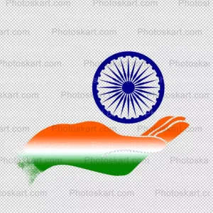 tricolor-hand-carry-ashok-chakra-free-vector